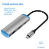 USB-C Hub with Power Supply: Laptop/Desktop to HDMI Dock and U Disk Expansion Switch