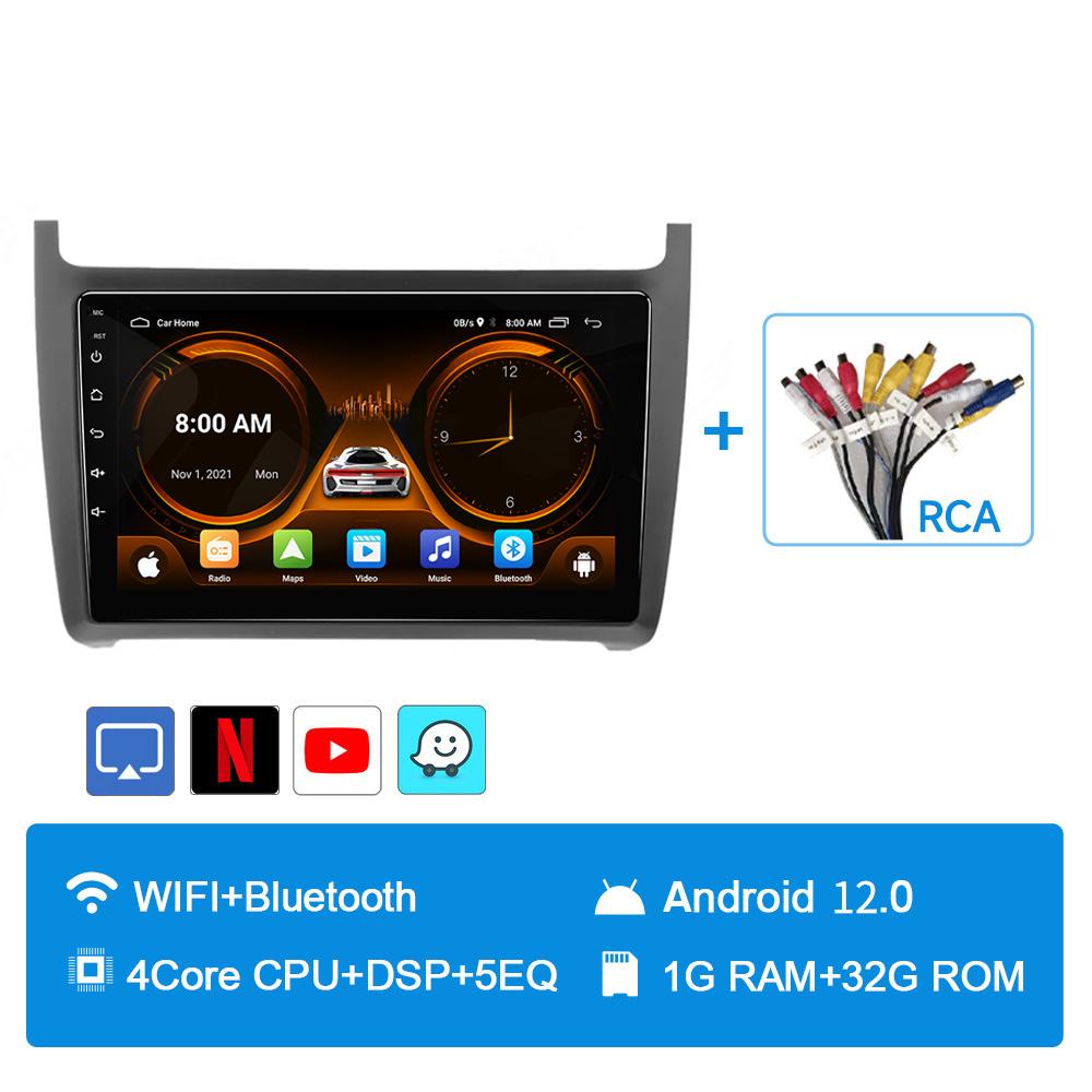 

JIUYIN 2 din Android 12 Авто Радио Для VW Volkswagen POLO 5 седан 2008-2020 Carplay Автомобильный Мультимедиа GPS Авторадио CHINA