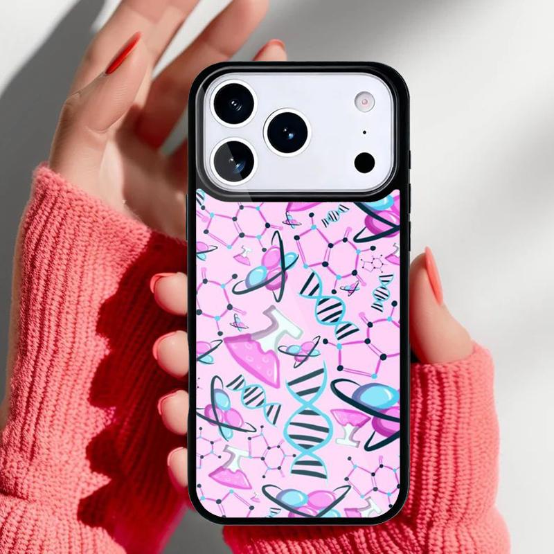 

Science Chemistry Caffeine Phone Case for iPhone 17 Air 16e 15 14 13 Pro Max Back Cover for 12 11 Pro Coque iPhone17