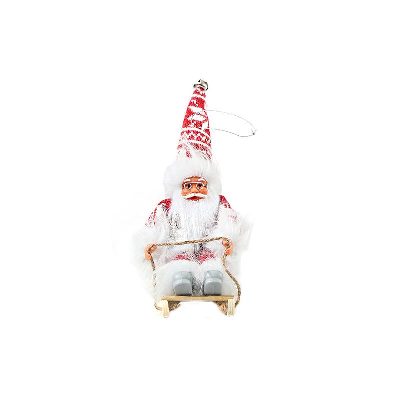 Christmas Christmas Doll Exquisite Christmas Decoration Home Decor Santa Claus Design Funny Multi-Color