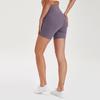 2025 High Waist Yoga Shorts with Side Pocket - Nude Feel, Ideal for Summer Fitness
