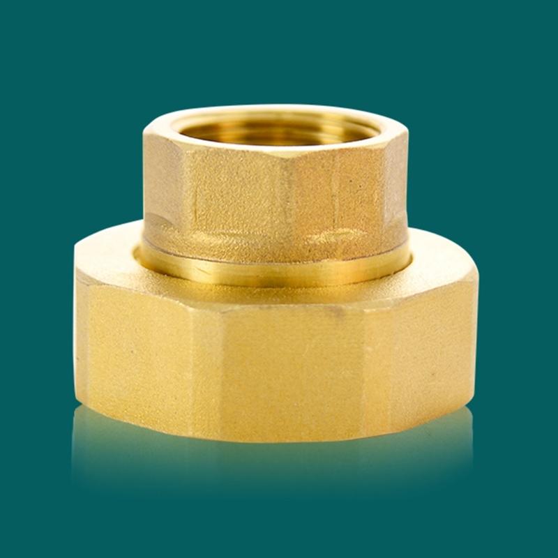 סט חיבור משאבה יעיל מתאם משאבה מאובטח אביזרי משאבה איכותיים חיבור הברגה מפליז 3/4"/1/2" עם אטם