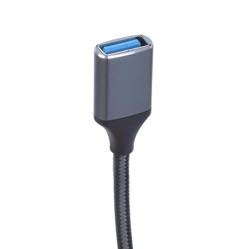 Cavo Sdoppiatore USB USB2.0 Maschio a 3 Porte Femmina Cavo Estensore Multiplo per Porta USB per Trasferimento Dati Ricarica di Alimentazione