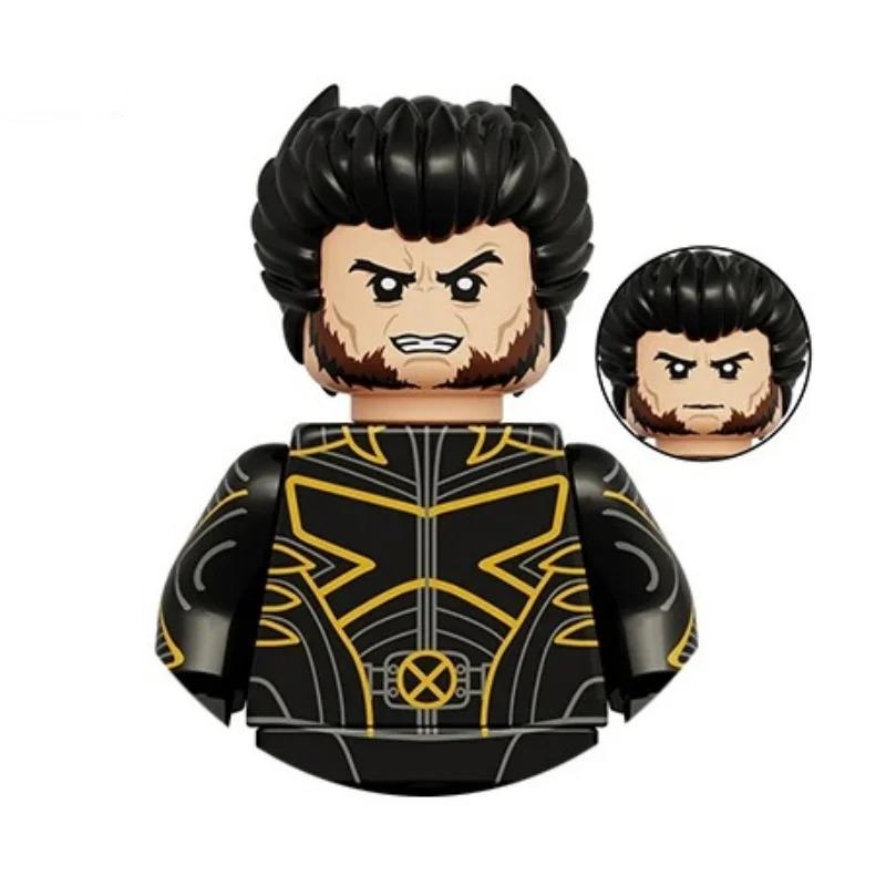 Ślepa Paczka Mini Klocki TV6205 Figurki Duży Goblin Spiderman Iron Man Venom Kapitan Hawk Deadpool Pancerz Boże Narodzenie Prezent Zabawka