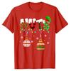 Funny Couples Christmas Chestnuts Adult Matching T-Shirt Xmas Costumes for Couples His and Her Girlfriends Boyfriends