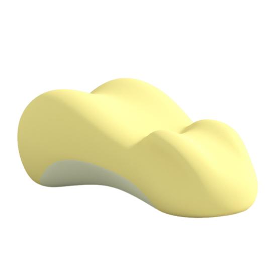 Couple Sleeping Pillow Memory Foam Wedge Cushion Hygienic Breathable Cover High Elastic Core Ergonomic Design Butt Cushion