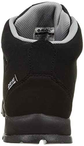 HI-TEC HKU13 AORAKI CLASSIC WP Hiking Shoes, Breathable and Waterproof, Ideal for Mountaineering and Outdoor Activities, Black/Black, Size 26.5 Cm, 2E