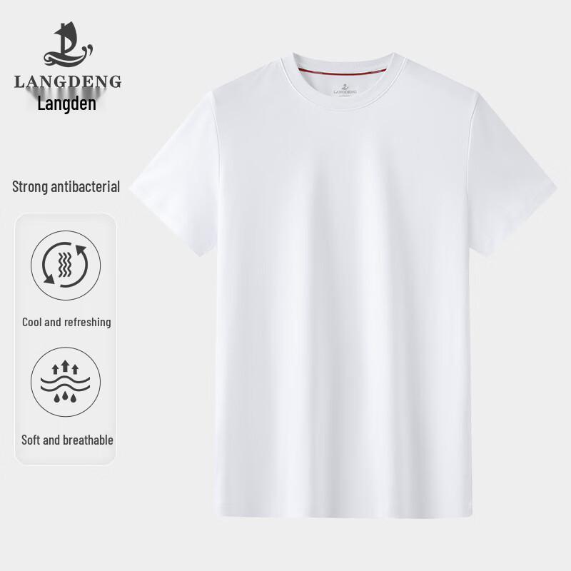 Men's Breathable PLA Blend Crew Neck T-Shirt