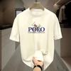 2026 Sommer Neu Luxusmarke Amerikanischer Frühling/Sommer Druck Reitsport Pendler Komfort Sportbekleidung Herren und Damen T-Shirts