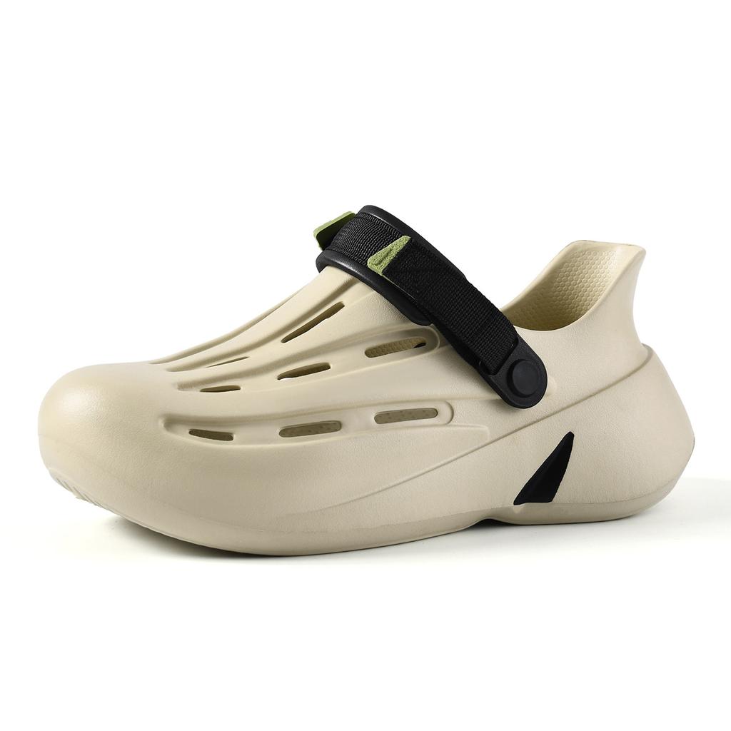 Hole Shoes Men's Summer New Wear Wear Wear-resistant Sports Bag Head Slippers Outdoor Beach Cool Slippers