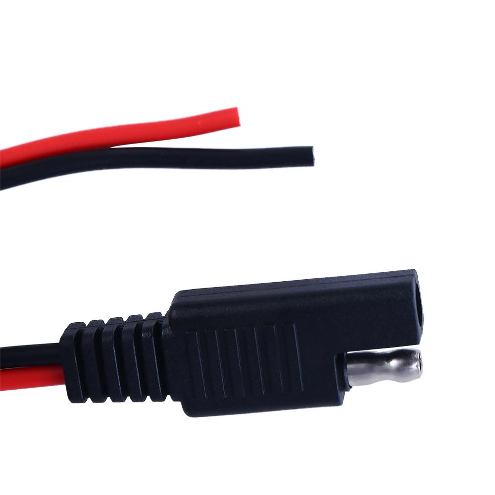 Stecker Autobatterie-Starthilfe Strom Autokabel SAE-Stecker Kabel Batterie-Stecker Draht Verlängerungskabel