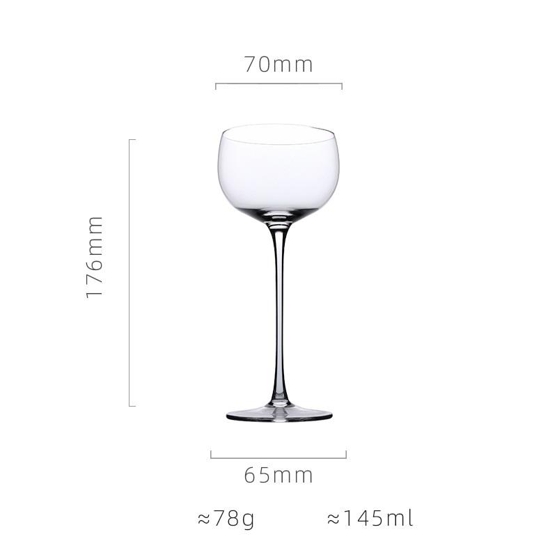 Small Cocktail Glass Cups, Triangle Martini Glasses, Transparent Goblet, Bar Tool, 1-6Pcs