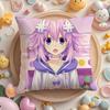 Hyperdimension Neptunia Cute Cushion Cover Home & Car Multi-Scene Pillow Cover - Reversible, Soft & Durable For Daily Use