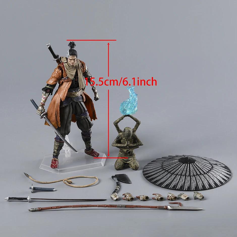 Figma 483-DX Sekiro: Shadows Die Twice Подвижная Сборная Фигурка Действия Модель Игрушка
