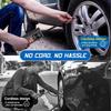 Portable Tire Inflator Air Compressor, Quick Wireless Air Pump, with Digital Display Screen, LED Light, USB Charging, Includes Multi-Function