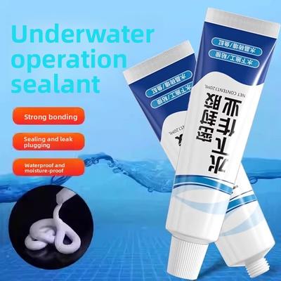 Underwater Sealant Can Be Used for Underwater Glass Fish Tank Leak Repair and Water Pipe Leakage Repair.
