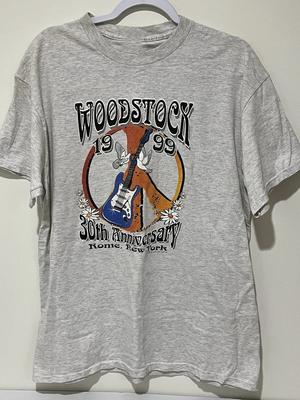 Vintage Woodstock '99 30th Anniversary Shirt Unisex Concert S To 5XL DO492 Unisex T-Shirt