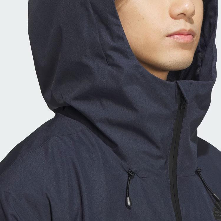 Adidas Woven Jacket With Reflective Stripes Men Jacket Legendary-Ink-Blue JF0963