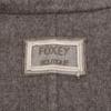 FOXEY BOUTIQUE [Good Condition] 36177-ACFG14K 100% Cashmere, Bi-color, Long Coat 40 beigeUsed