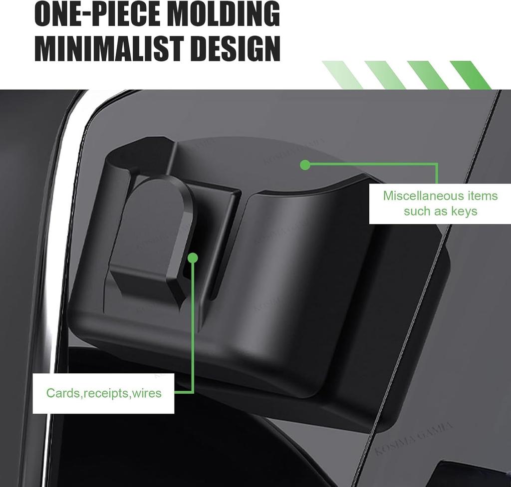 1-5 Stück Universal Auto Schlüsselhalter Clip Organizer Auto Armaturenbrett Schlüssel Aufbewahrungsbox Rückseite Klebehalterung Passend für Karten Schlüsselhalter Aufbewahrung