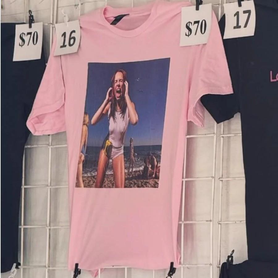 Kesha The Tits Out Tour 2026 Rose Gray Louder Please T-shirt Toronto Allsize M