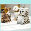 Juguete de Peluche de Búho con Diseño Realista Para Niños y Niñas Regalo