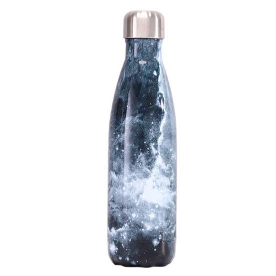 500ML Starry Sky/Plating Stainless Steel Insulated Water Bottle Sport Flask Cup