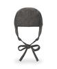 Bajal Va Embroidered Fly Hunting Cap Grey