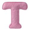 Pink Corduroy Letter Pillow A To Z English Alphabet Throw Pillow Decorative Capital Alphabet Shaped Hugging Cushion Sofa Bedroom Living Room Decor