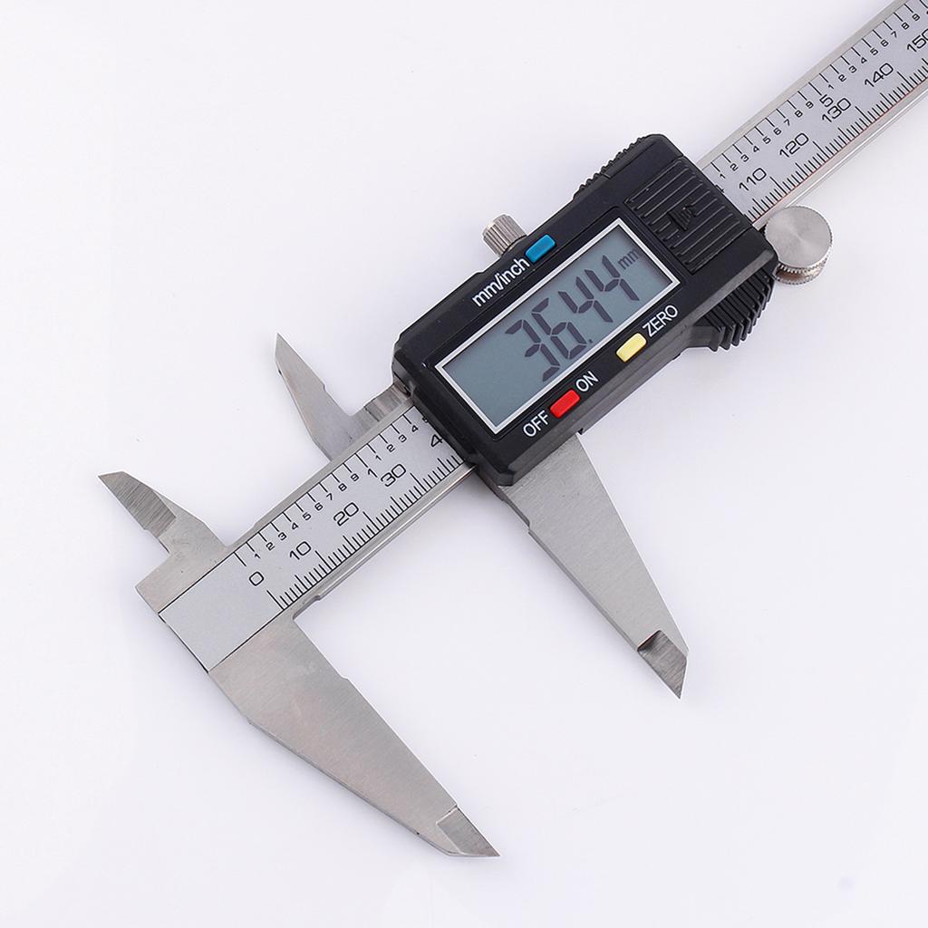 Digital Caliper Stainless Steel Digital Vernier Electronic Depth Gauge Measuring Tools High Pre