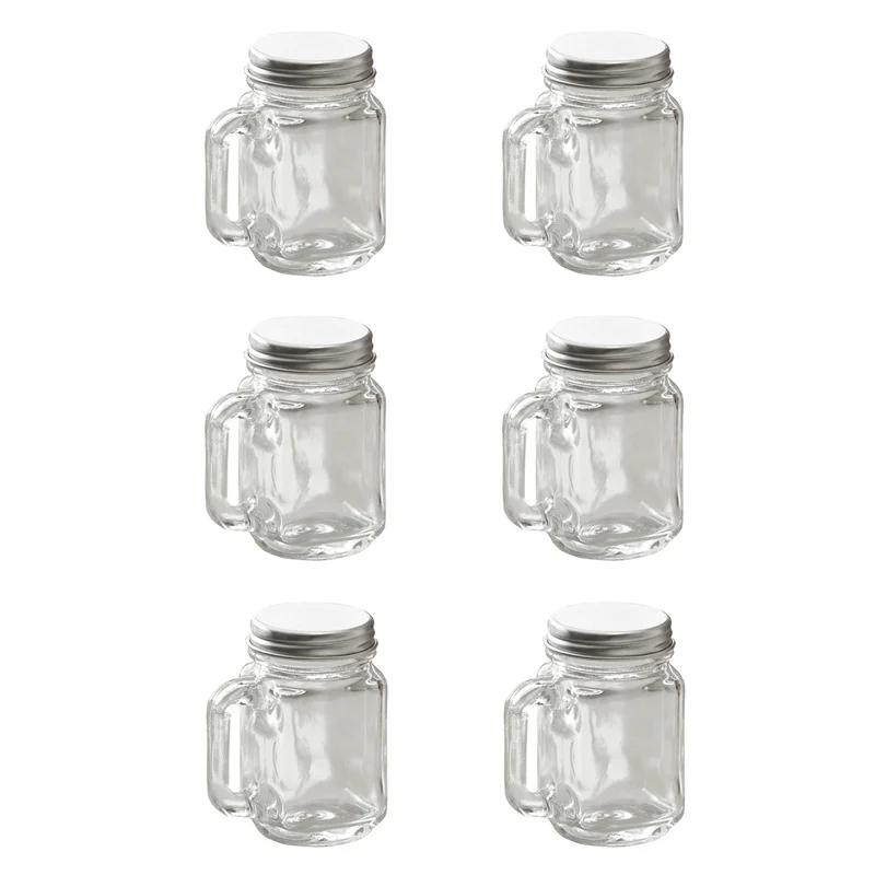 35ml Mini Coffee Concentrate Sub-bottling Sealed Jar Small Sample Glass Bottle Wine Cup Milk Honey Storage Jar Coffee Tool
