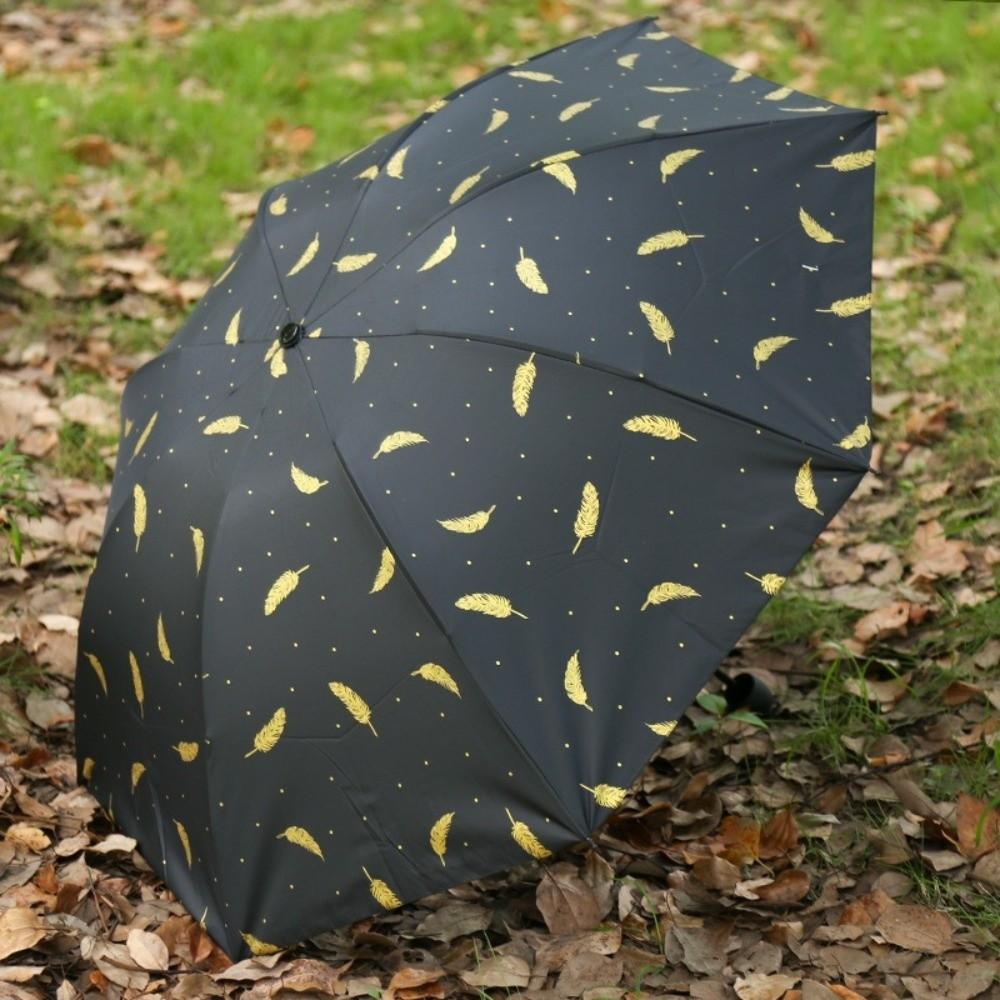 Manual Dual Use Umbrella Windproof Rain Umbrella Minimalist UV Protection Umbrella  Summer