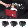 Caja de Almacenamiento Plegable para Maletero de Coche de Cuero, Estuche Organizado para Mini Works Cooper F54 F55 F56 F57 F60 R50 R52 R53 R55 R56 R57 R58