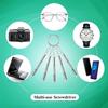 1/2/3/4pcs Mini 3 In1 Screwdriver Eyeglass Optical Eye Glasses Portable Spectacles Watch Practical Household Hand Tool