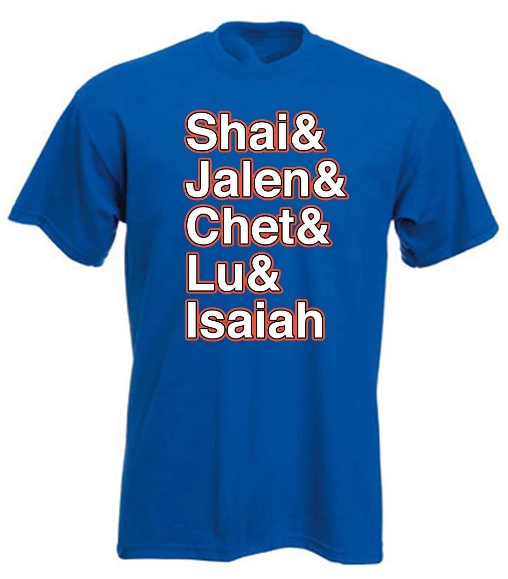 Shai Gilgeous Alexander Jalen Williams Chet Holmgren Lu Dort Shirt T-Shirt XXXXL