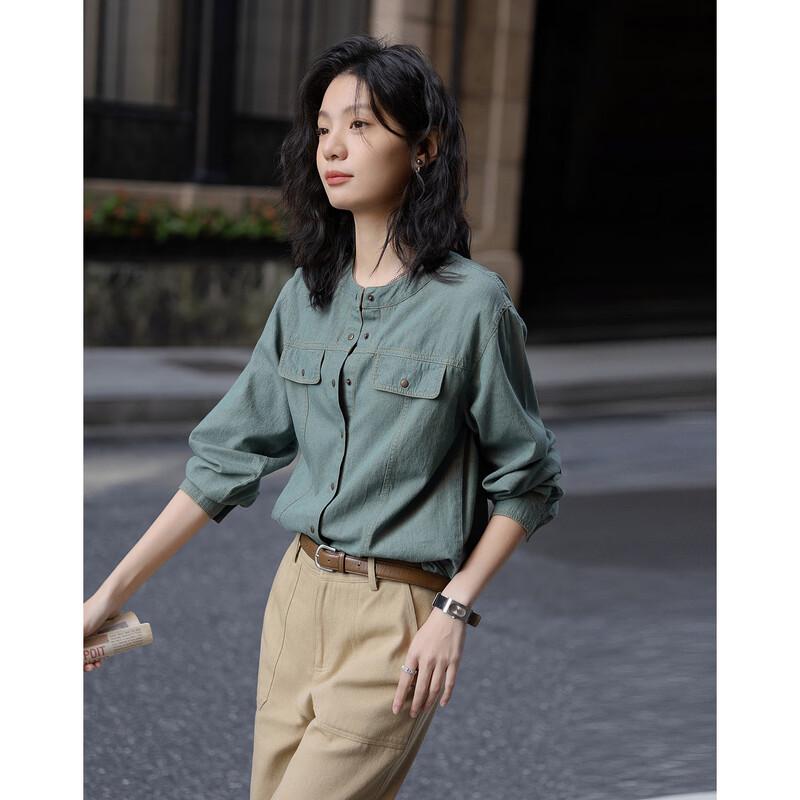 Demana Women s Breathable Cloud Cotton Slim Fit Shirt M