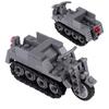 WW2 Military Tank Series Building Blocks German Soviet Union Army Soldier Figures Armored Vehicle Car Cannon Weapon Bricks Toys