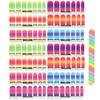 Manicure Sticker Set Gradient Color Waterproof Nail Polish Strips Nail Decorations
