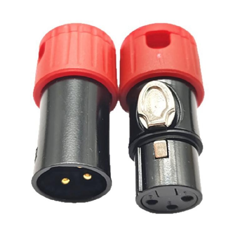

Quick Connector 3Pin Microphone Connector 3Pin Male Female for Field Recording Mobile Equipment Recording Accessories красный