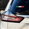 2X Reflective 4'' Flag of Mexico Mexican Stripes Decal Sticker Car Vinyl
