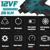 DC 12V Electric Screwdriver Mini Wireless Power Drill Lithium-Ion Battery Hand Driver Wrench Tools for Bosch Battery Impact