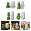 3D Frogs Silicone Molds Plasters Molds Cartoon Animal Candle Molds Ornament Epoxy Resin Molds Casting Molds