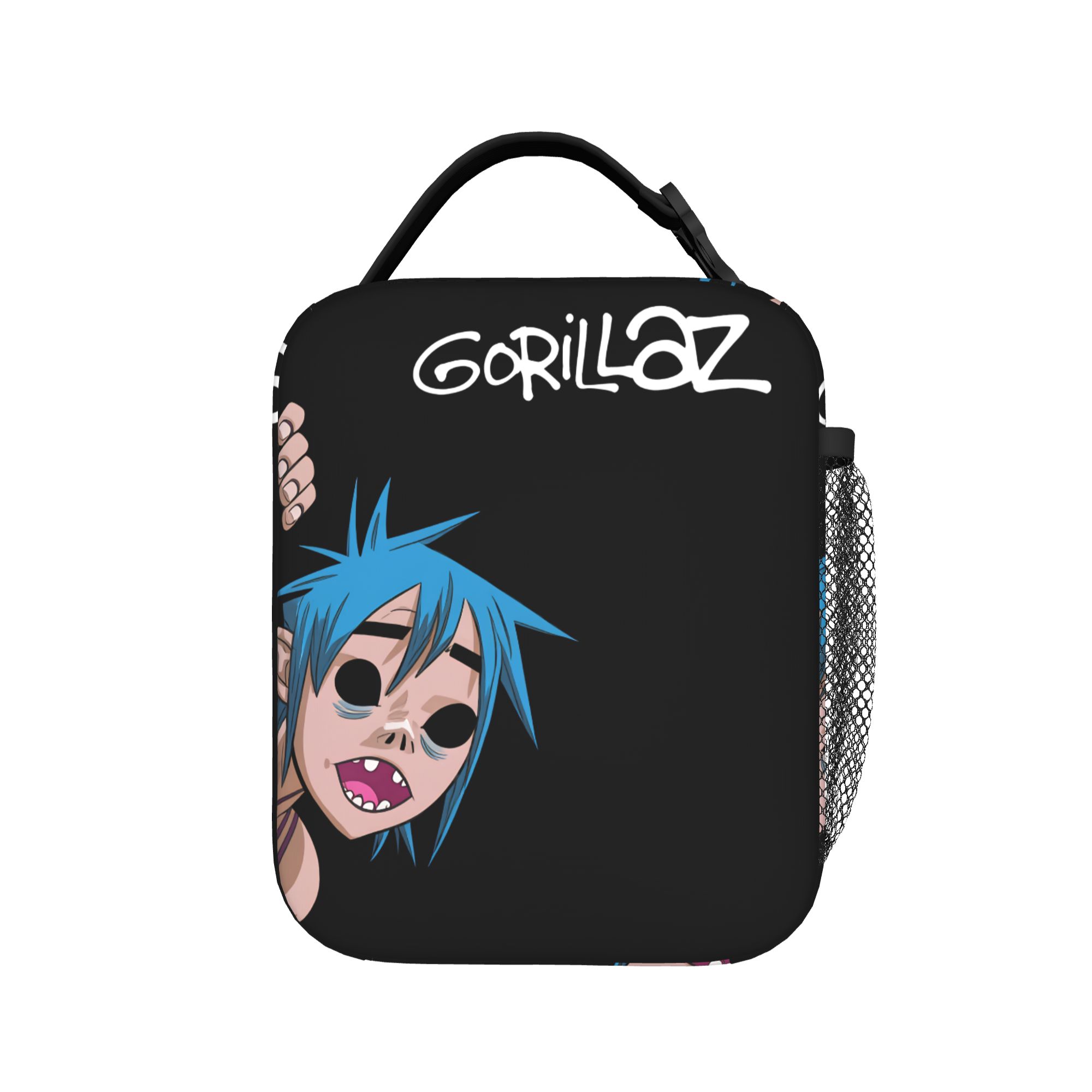 Sac à lunch Gorillazs Boîte à lunch scolaire pour femmes Impression décontractée Sac fourre-tout thermique Sacs à main Imperméable Sac isotherme pratique as picture