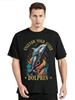 Release Your Inner Dolphin Unisex Tshirt Cotton Tops New Summer Oversized Clothes Oneck Design Tshirt Casual Fitness T Shirt