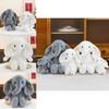 Elephant Sleep Companion Plush Doll For Children With Soft Fiber Filling