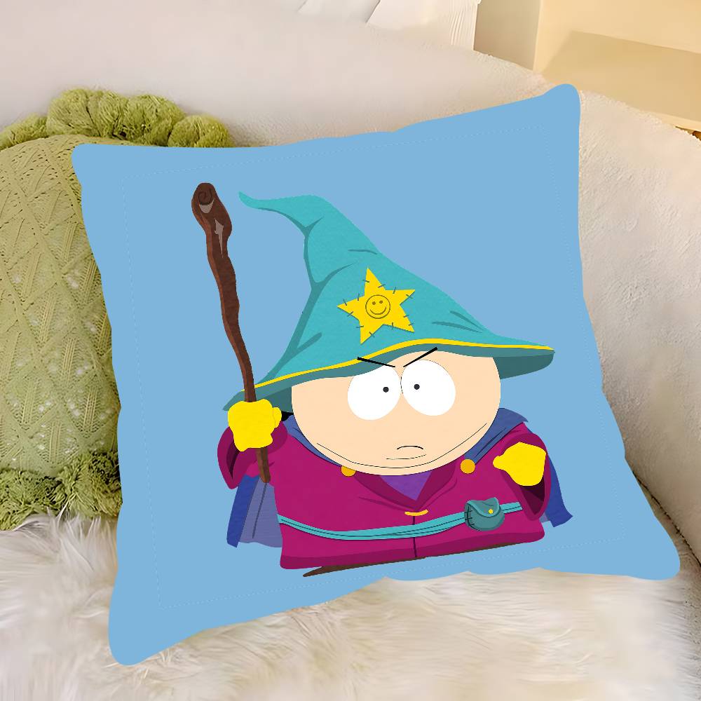 E-Eric Theodore Cartman Kissenbezug Abnehmbarer Waschbarer Kissenbezug – Ganzjahresweichleinen
