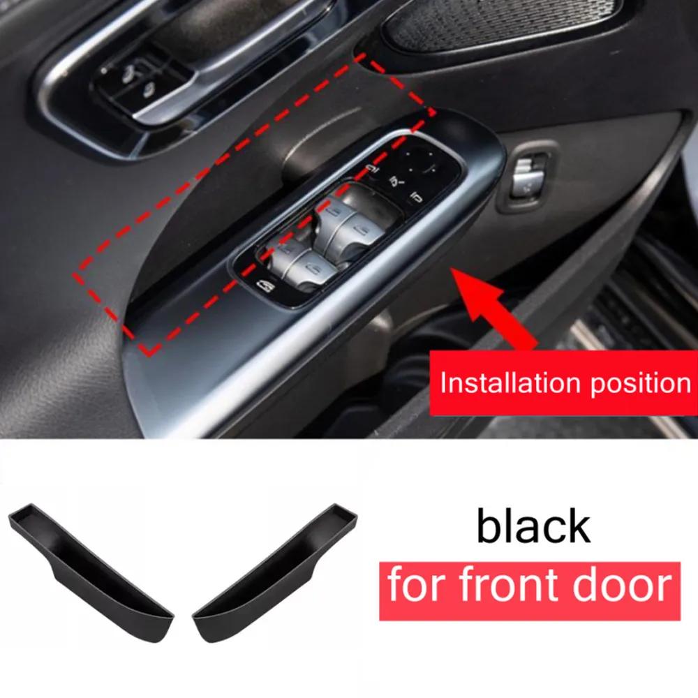 For Mercedes Benz C Class W206 2026 2026 2026 ABS Car Door Handle Storage Box Container Tray Trim Auto Interior Accessories