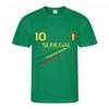 Children's Football Kit - NPZ - Jersey #10 and Shorts - Green - Lightweight Fabric - Breathable