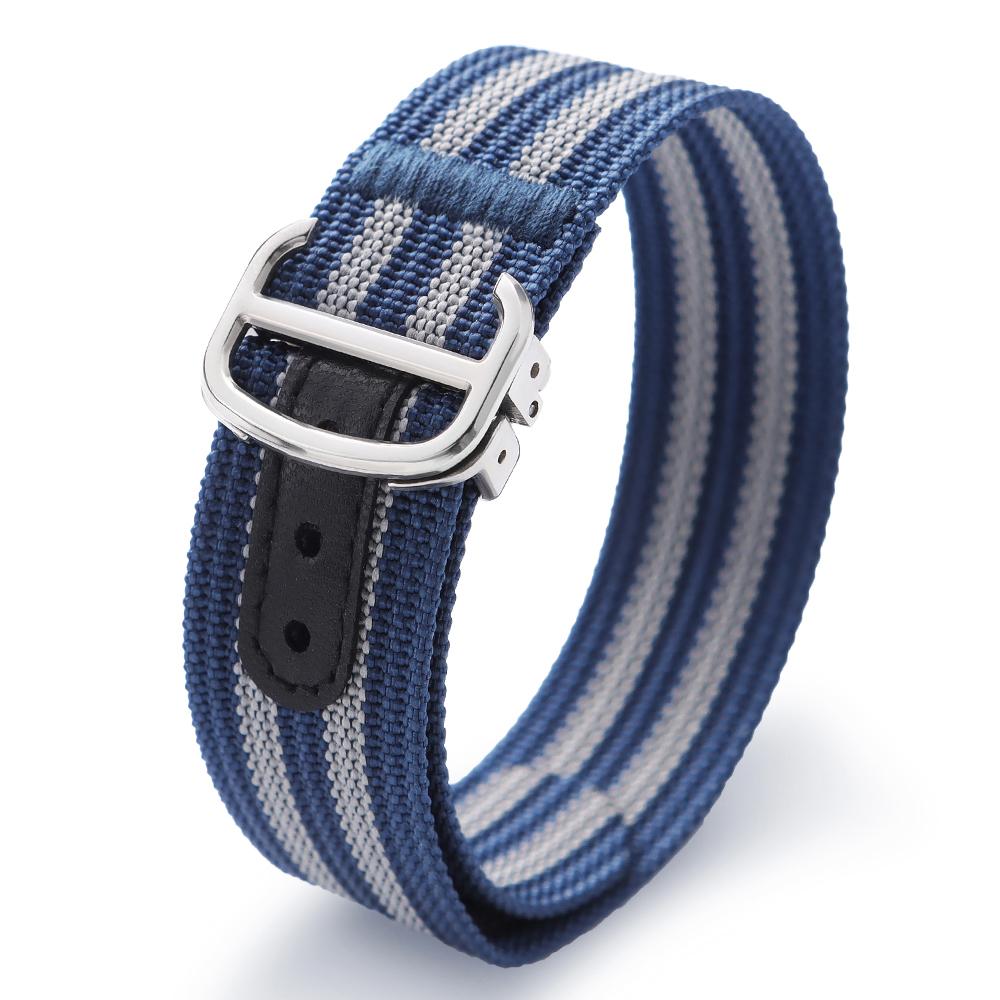 20mm High Quality Nylon Watch Strap Green Black Watchband for Men Military Casual Watchband Army Sport Bracelet Replacement Belt