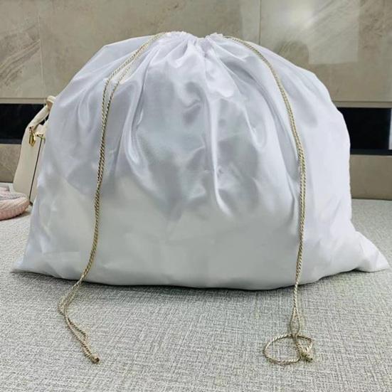 Soft Handbag Protector for Traveling Drawstring Dust Cover Bag, 600D Oxford Cloth Moisture Proof Storage Purses Organizer, Protection Case Closet And